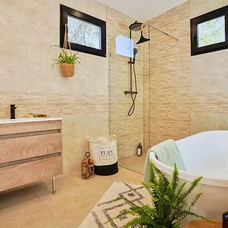 Vakantiehuis Wellness Cabin Aan Het Veluwse Bos